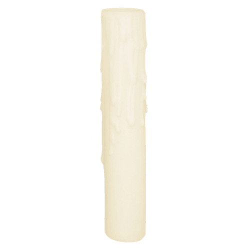 6 in Ivory Candelabra Candle Drips
