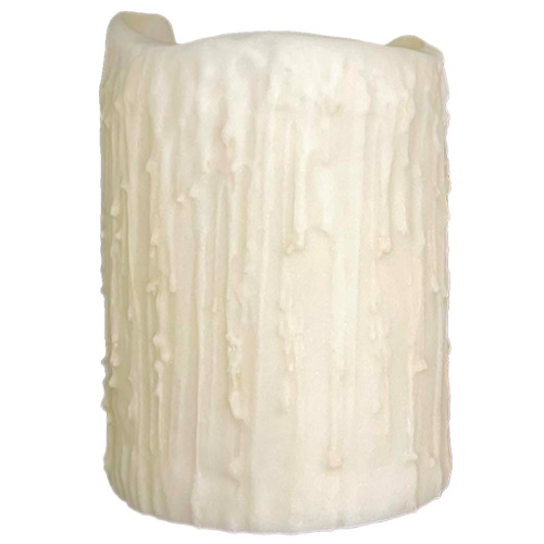 6 in Ivory XL Candle Drips